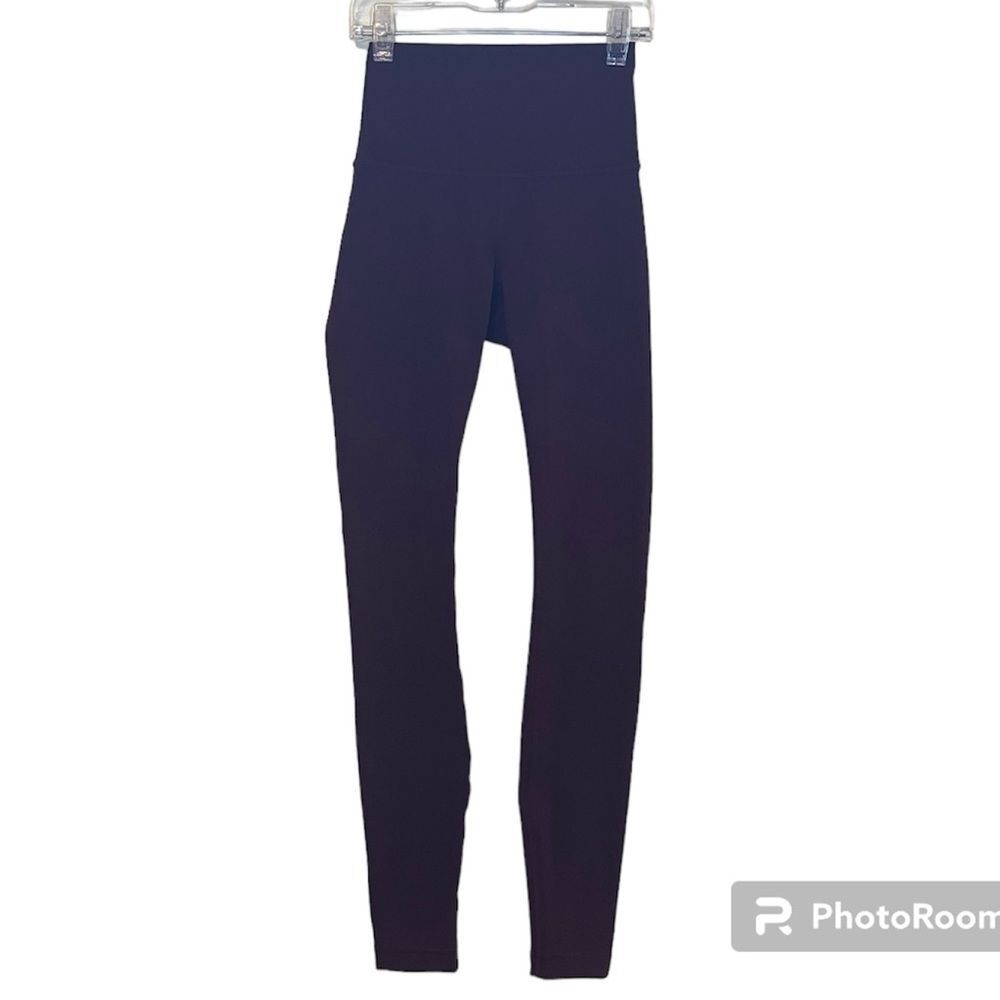Lululemon - Size 0, Wunder Under 28” and Measuring 27”. Red Merlot.